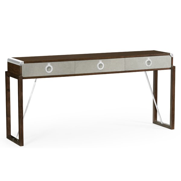 Campaign Console Table By Jonathan Charles Fine Furniture