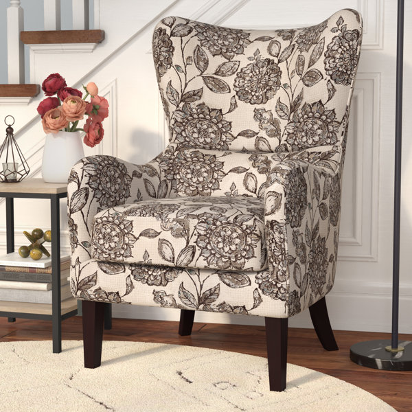 Grangeville Swoop Wingback Chair by Laurel Foundry