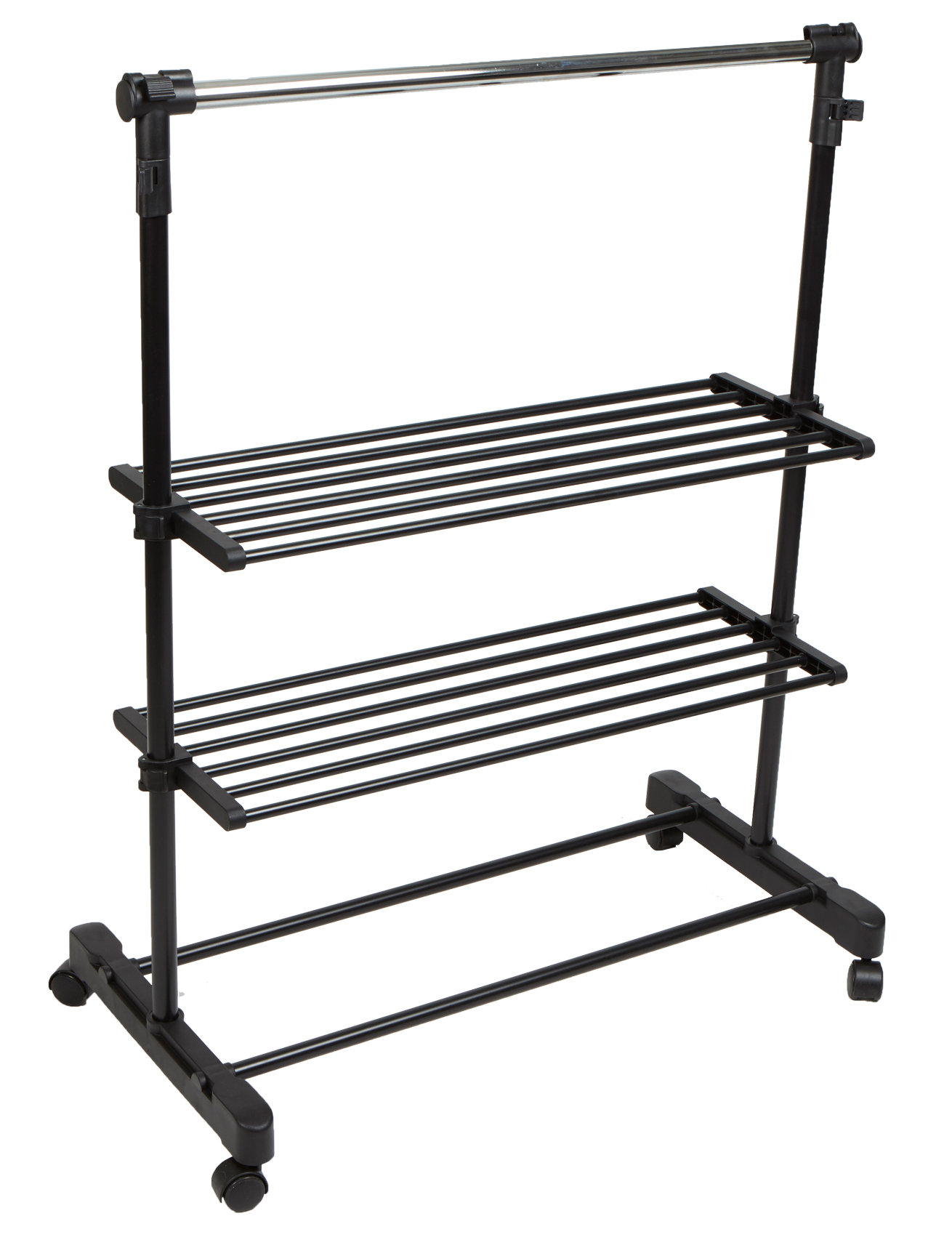 room essentials expandable shoe rack on Mind Reader 3 Shelf Garment Rack Reviews Wayfair