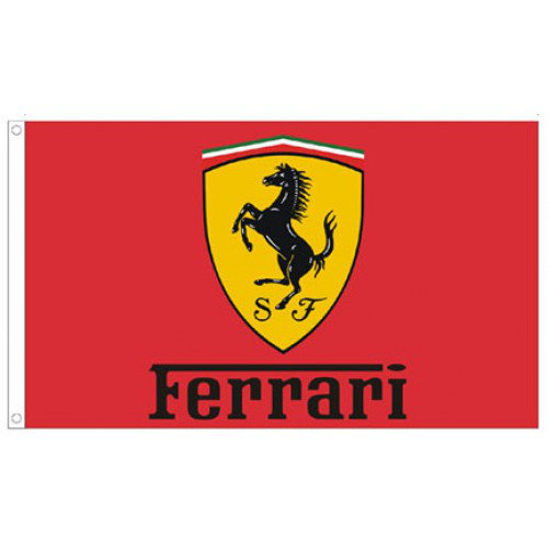 Ferrari Auto Traditional Flag by NeoPlex