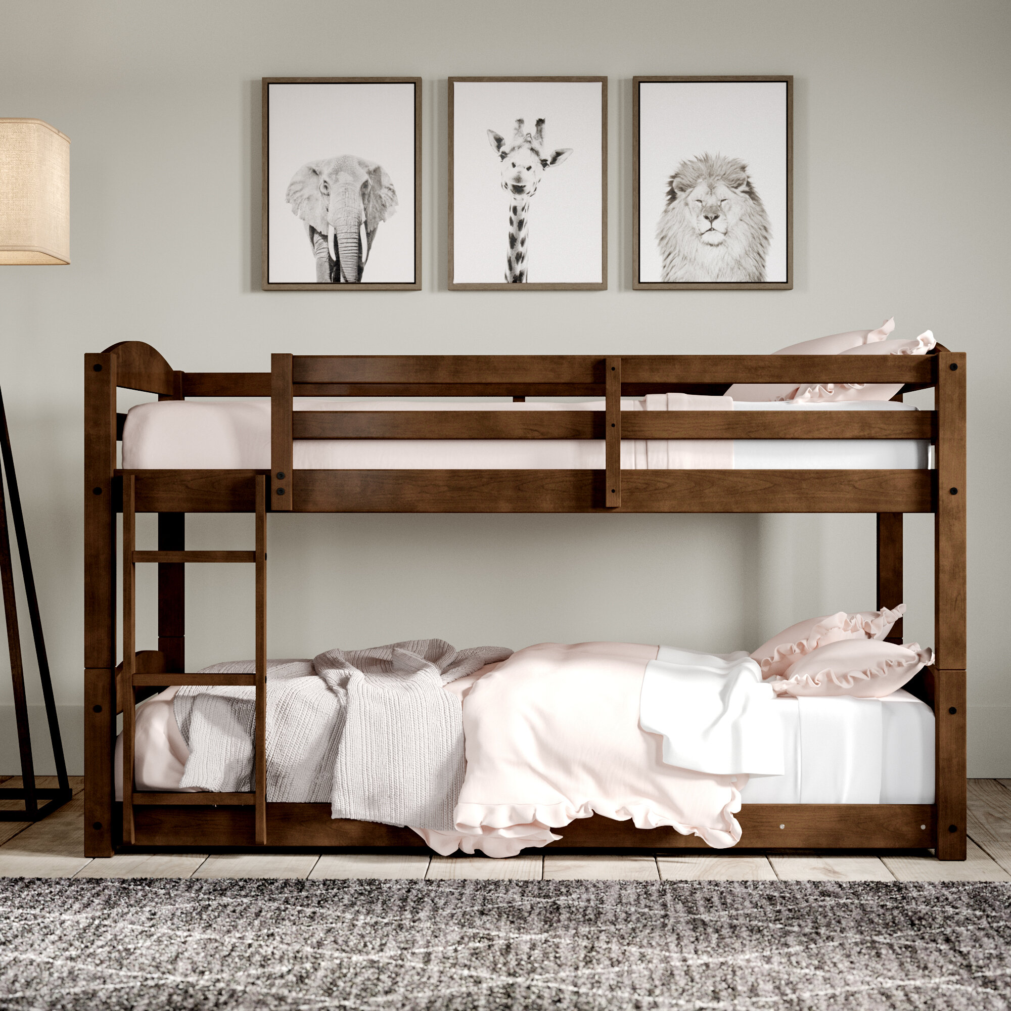 Greyleigh Bellmead Twin Over Twin Bunk Bed Reviews Wayfair