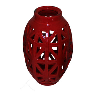 Best Modern Ceramic Lantern (Set of 4) By Bloomsbury Market Outdoor Lighting Modern Ceramic Lantern (Set of 4) By Bloomsbury Market Outdoor Lighting