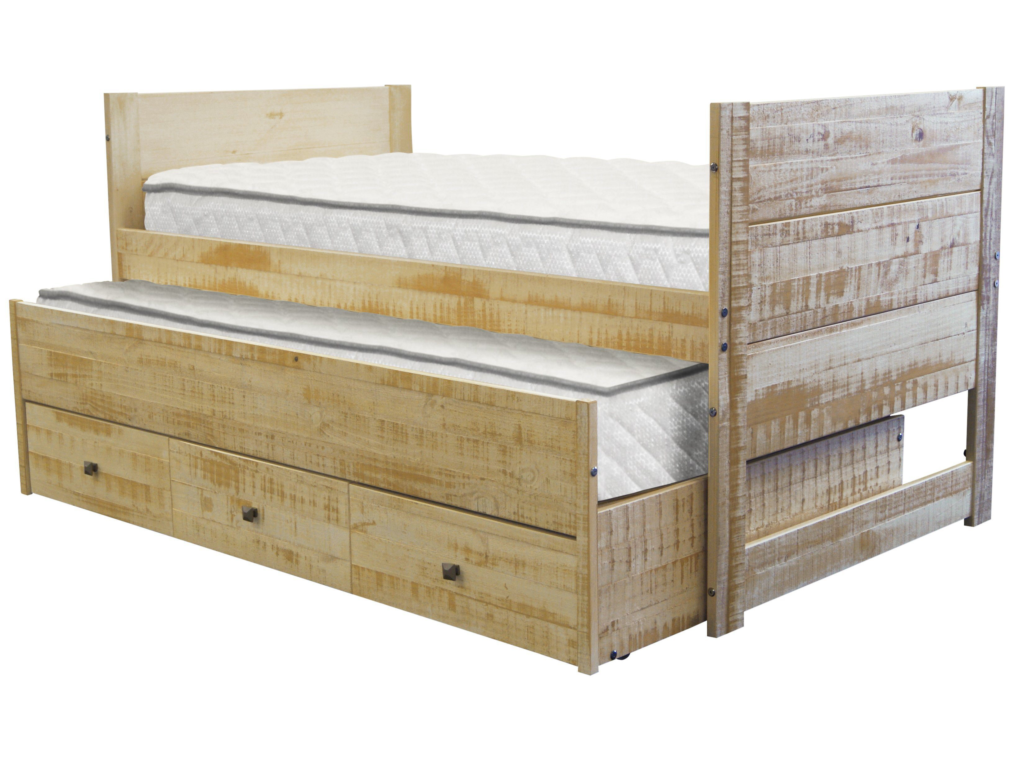 Harriet Bee Nailsworth All In One Twin Mate S Captain S Bed With