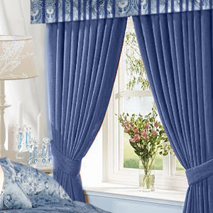 Damask Blackout Rod Pocket Curtain Panels (Set of 2)