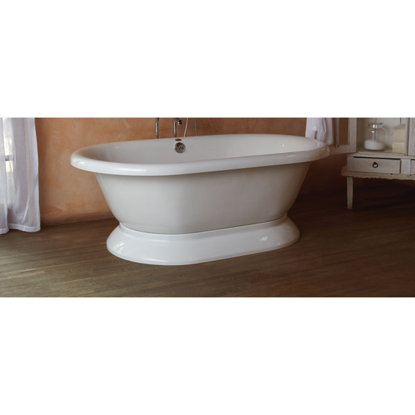 Era Double-Ended 71 x 42 Freestanding Soaking Bathtub by Jacuzzi®