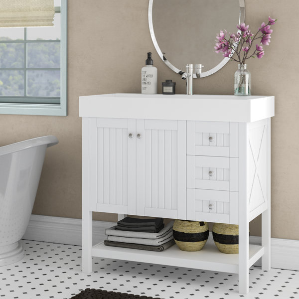 Harward 35 Single Bathroom Vanity Set by Highland