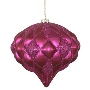 Glitter Diamond Onion Ornament