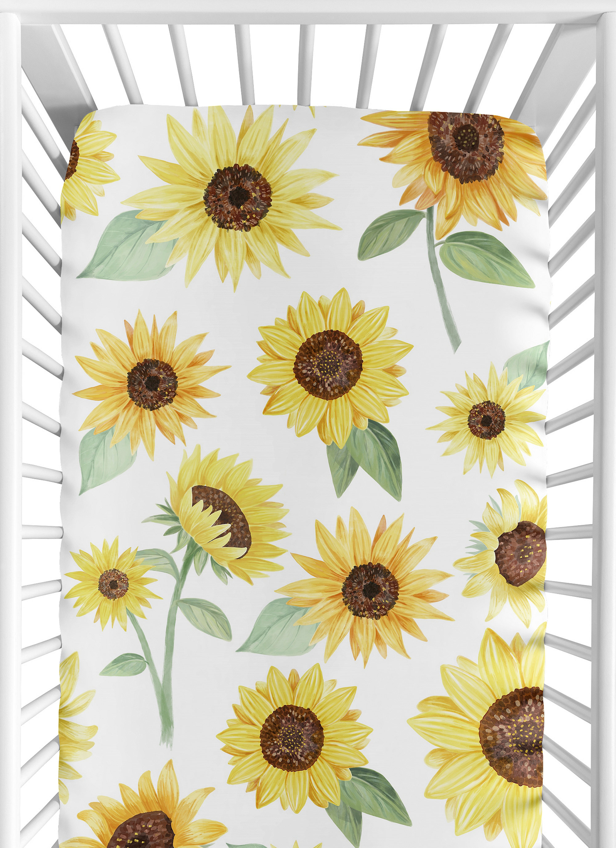 sunflower crib sets