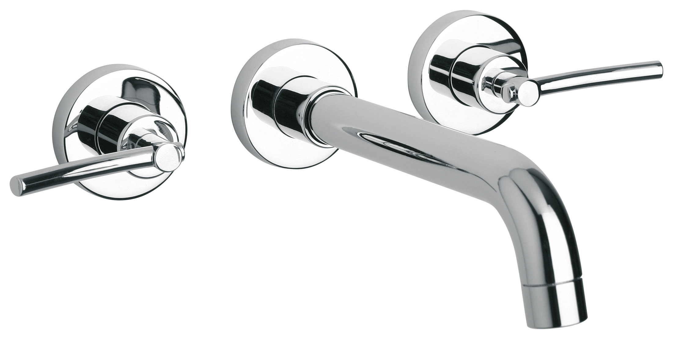 Latoscana Morellino Double Handle Wall Mounted Lavatory Faucet