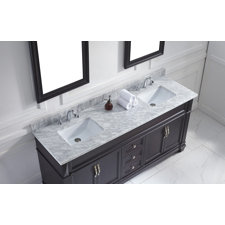 3 Drawer Ceramic Sink Bathroom Vanities You\'ll Love | Wayfair 3 Drawer Ceramic Sink Bathroom Vanities You\'ll Love | Wayfair