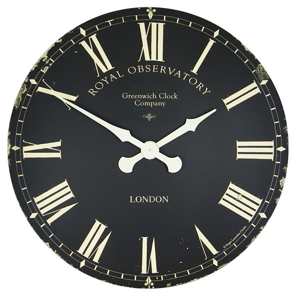 Roger Lascelles Clocks Oversized 70cm Extra Large Greenwich Dial