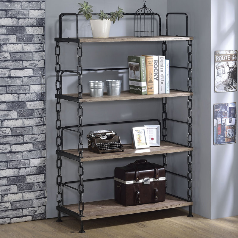 acme furniture jodie 59" etagere bookcase & reviews | wayfair acme furniture jodie 59" etagere bookcase & reviews | wayfair