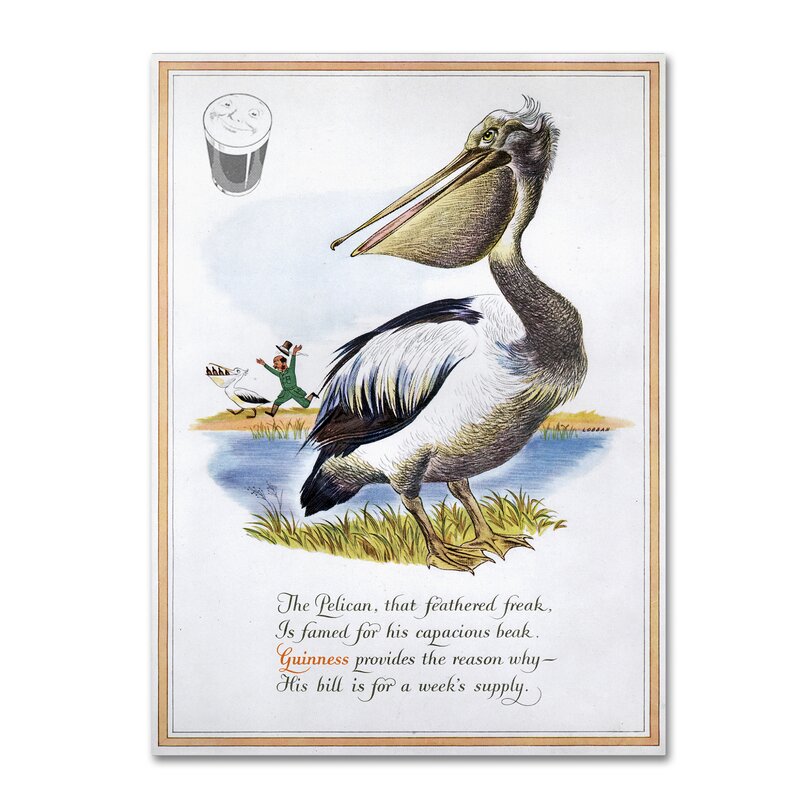 %22Guinness+Pelican%22+by+Guinness+Brewery+Vintage+Advertisement+on+Wrapped+Canvas.jpg