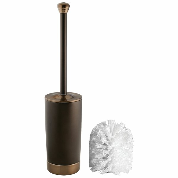 Duff Metal Free Standing Toilet Brush and Holder by Rebrilliant
