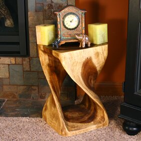 Rebecca Twist End Table By World Menagerie