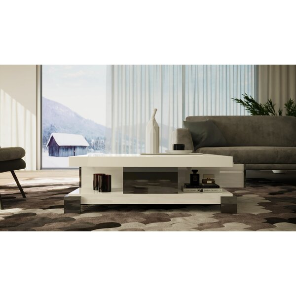 Cansler Coffee Table With Storage By Orren Ellis