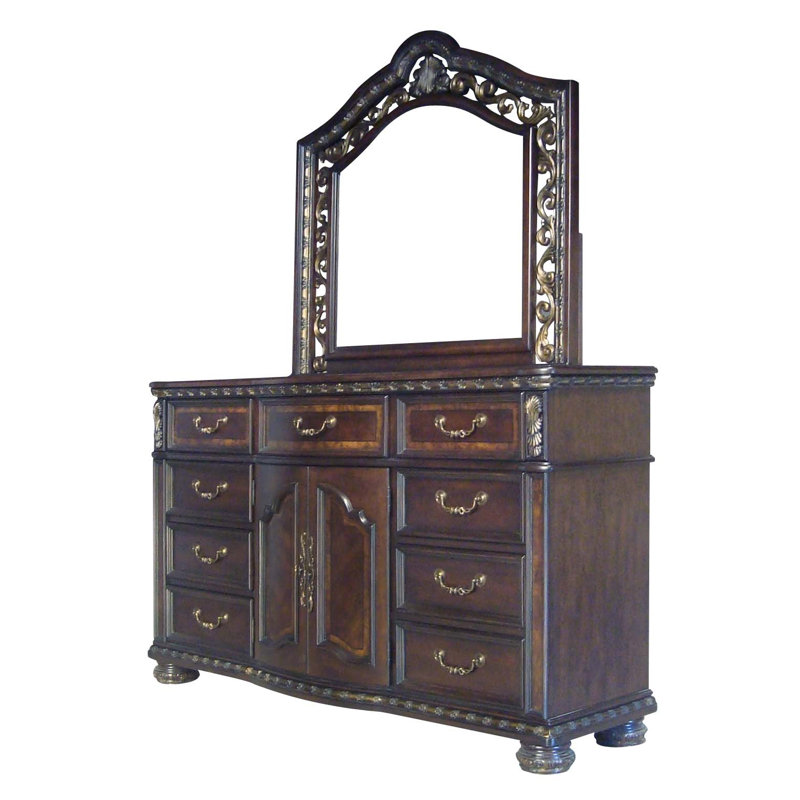 Astoria Grand Henegar Modern Contemporary Dresser Mirror Wayfair