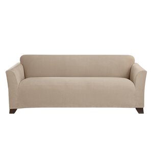 Stretch Morgan Box Cushion Sofa Slipcover