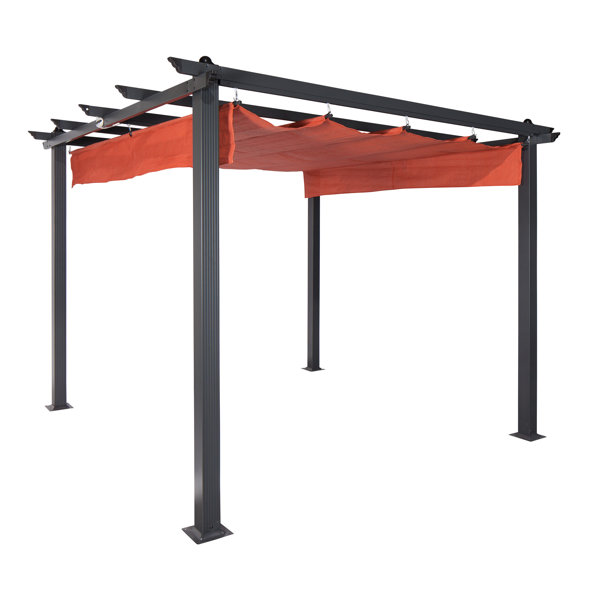 Constantine 9 Ft. W x 9 Ft. D Metal Pergola by Coolaroo
