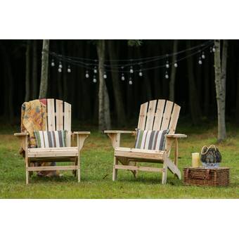 Winston Porter Solid Wood Adirondack Chair Reviews Wayfair Ca