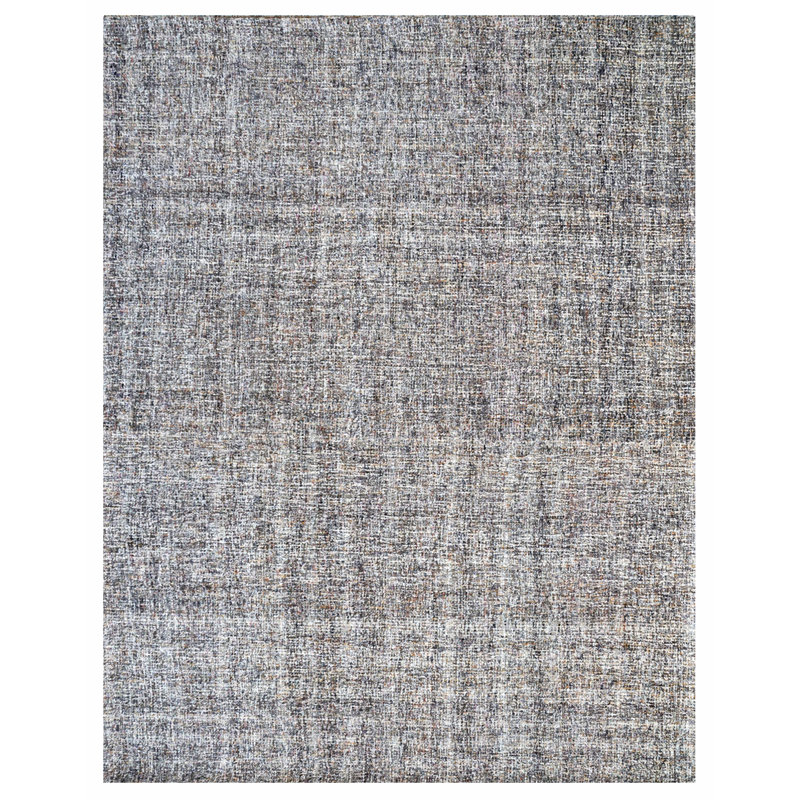 Texture Wool Hand-Woven Taupe/Ivory Area Rug