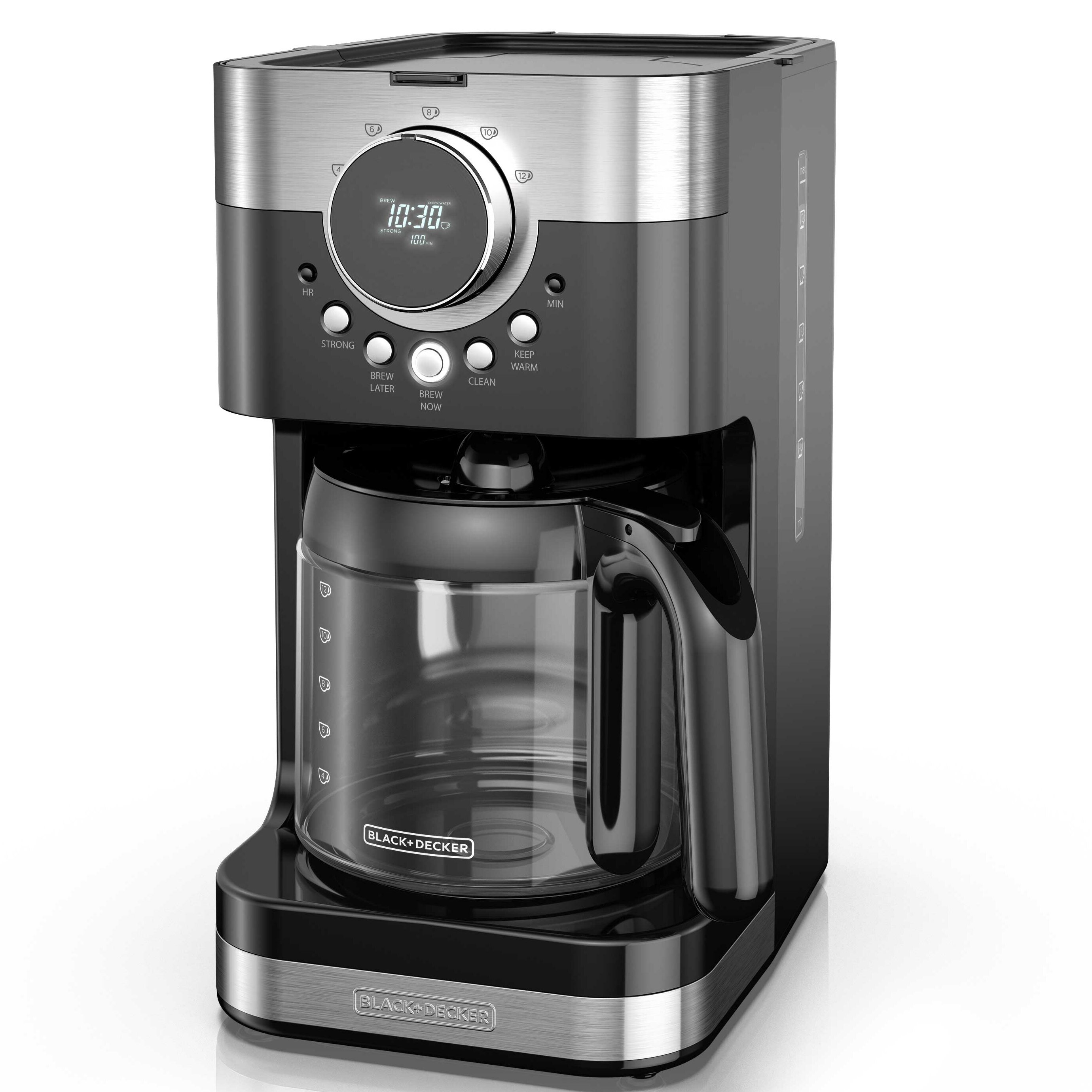 Black Decker 10 Cup Select A Size Easy Dial Control Programmable Coffee Maker Wayfair Ca