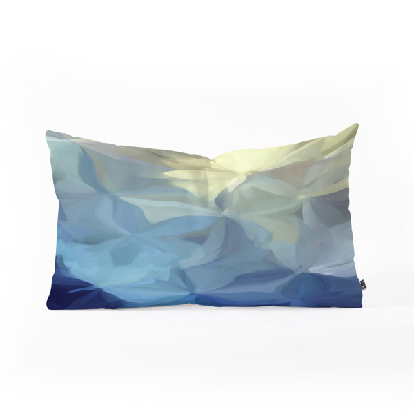 Paul Kimble Renewal Floral Oblong Indoor/Outdoor Lumbar Pillow