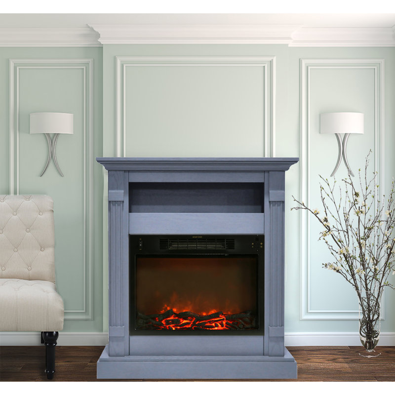 Latitude Run Hart Electric Fireplace Wayfair