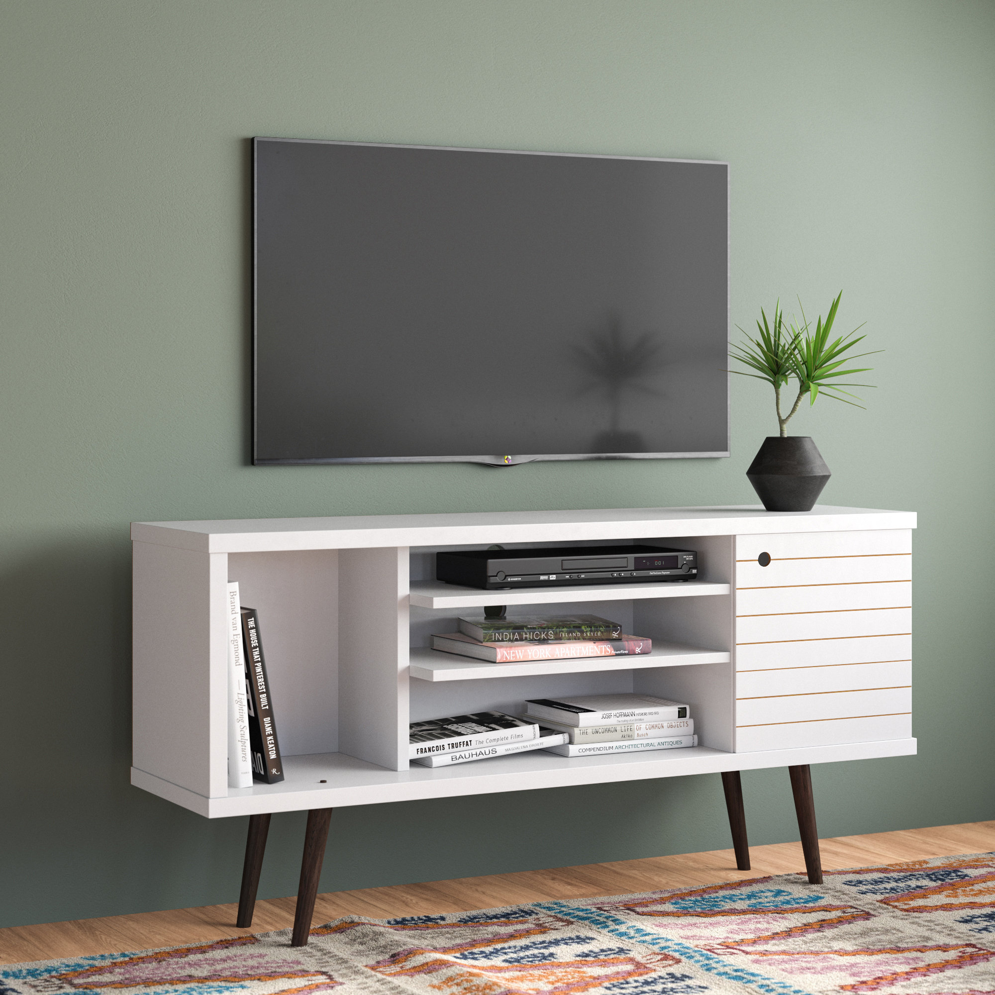 Allegra Tv Stand For Tvs Up To 65 Reviews Allmodern