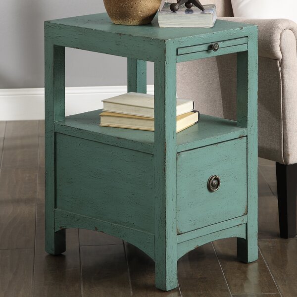 Hayman End Table With Storage By August Grove