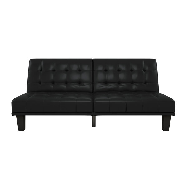 Haysi Futon Lounger Convertible Sofa By Wade Logan