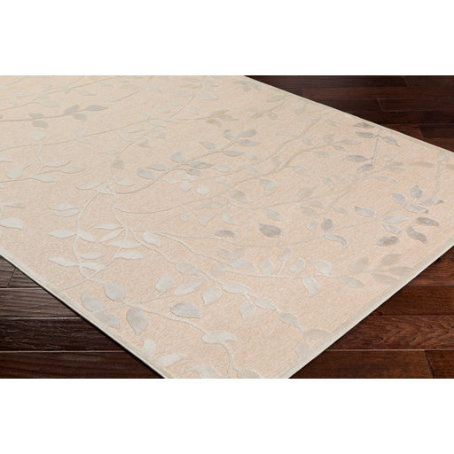 Holoman Transitional Floral Beige Area Rug & Reviews Joss & Main