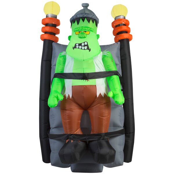 Animated Short Circuit Shaking Monster (HD) Inflatable by The Holiday Aisle