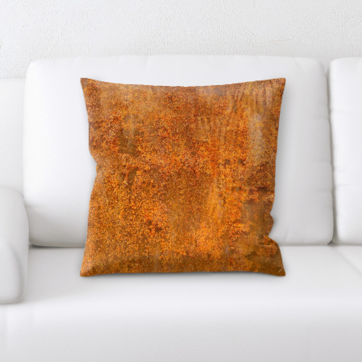 throw pillows rust color