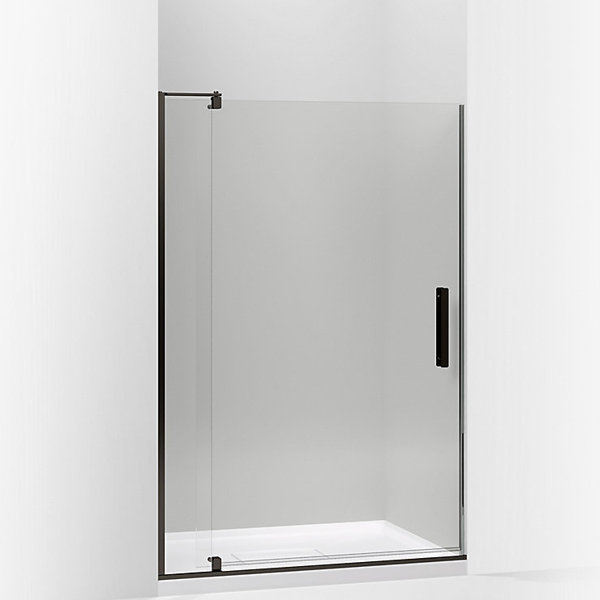 Revel 48'' x 74'' Pivot Shower Door with CleanCoat® Technology by Kohler