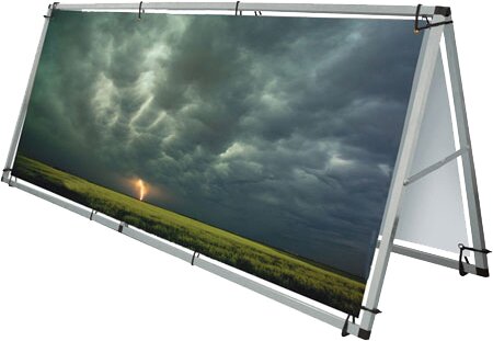 Monsoon Double Sided Billboard by Exhibitor's Hand Book