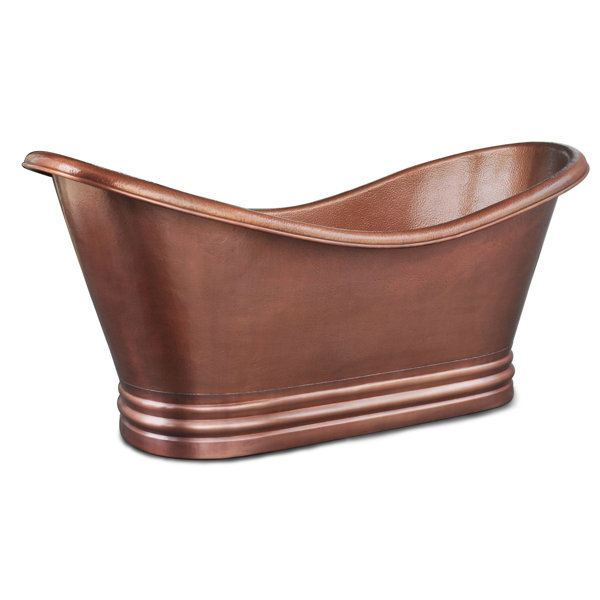Euclid 72 x 34 Freestanding Soaking Bathtub by Sinkology