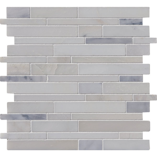 Greecian 12 X 12 Marble Mosaic Tile in Polished by MSI