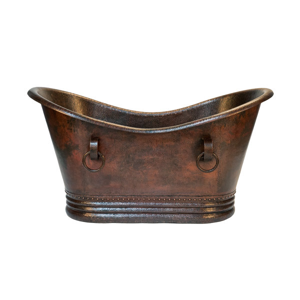 Double 60 x 32 Freestanding Soaking by Premier Copper Products