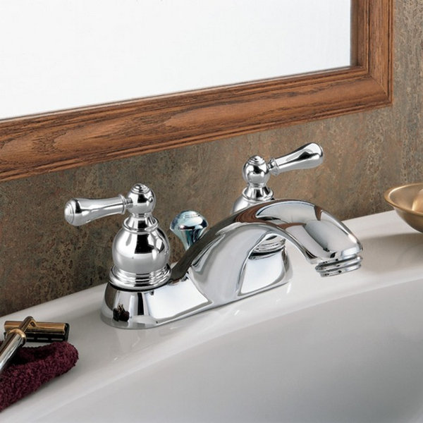 Hampton Centerset Bathroom Faucet with Drain Assembly by American Standard