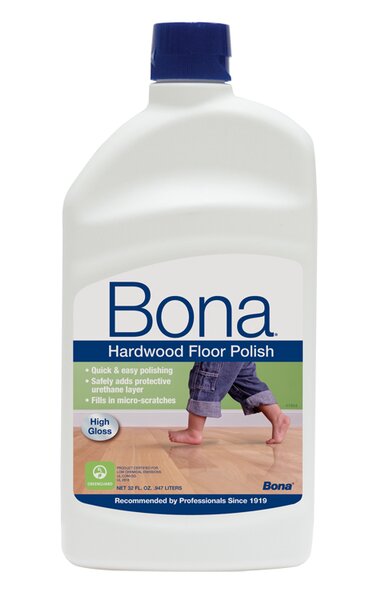 High Gloss Hardwood Floor Polish - 32 oz by Bona Kemi