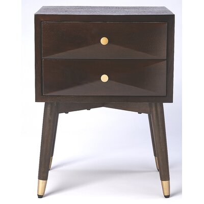 Bay Isle Homeelim 1 Drawer Nightstand Bay Isle Home Color Natural Dailymail