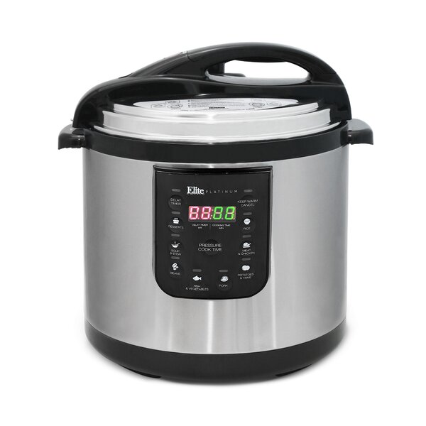 10-Quart Electric Pressure Cooker by Elite by Maxi-Matic