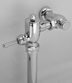 High Efficiency Manual Toilet Flushometer Valve in Polished Chrome by Toto