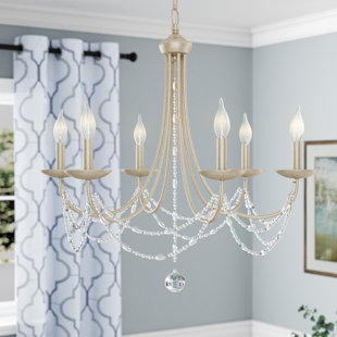 Baby Kids Chandeliers You Ll Love Wayfair Reynal 6 Light Chandelier