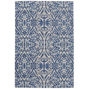 Dunellon Blue Area Rug