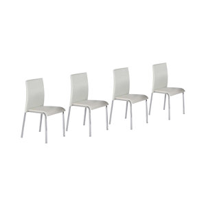 4-tlg. Gepolstertes Esszimmerstuhl-Set Amari von..