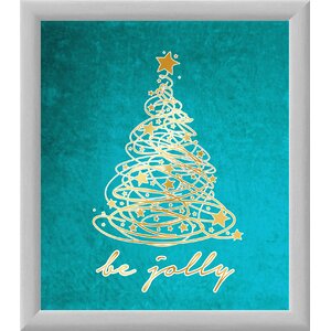 Be Jolly Framed Graphic Art