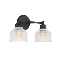 Single black vanity light Clearance