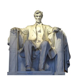 Lincoln Memorial Cardboard Cutout Stand-Up